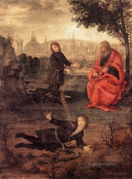  Christian Canvas - Allegory 1498 Christian Filippino Lippi